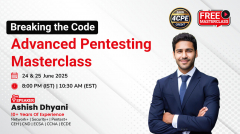 2 Days Free Masterclass on Breaking the Code: Advanced Pentesting