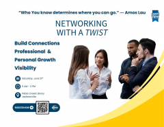 Networking with a Twist. Build your professional business network to transform your life.