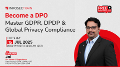Free Masterclass Become a DPO: Master GDPR, DPDP & Global Privacy Compliance