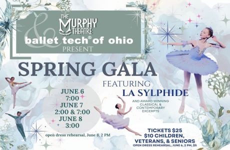 ballet tech of ohio and The Murphy Theatre Present Spring Gala - La Sylphide and Ballet Excerpts, Wilmington, Ohio, United States