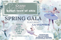 ballet tech of ohio and The Murphy Theatre Present Spring Gala - La Sylphide and Ballet Excerpts