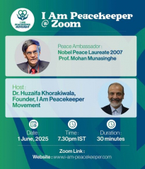 Leading the Global Movement for Peace-I Am Peacekeeper