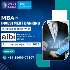 MBA in Investment Banking - Admission Open