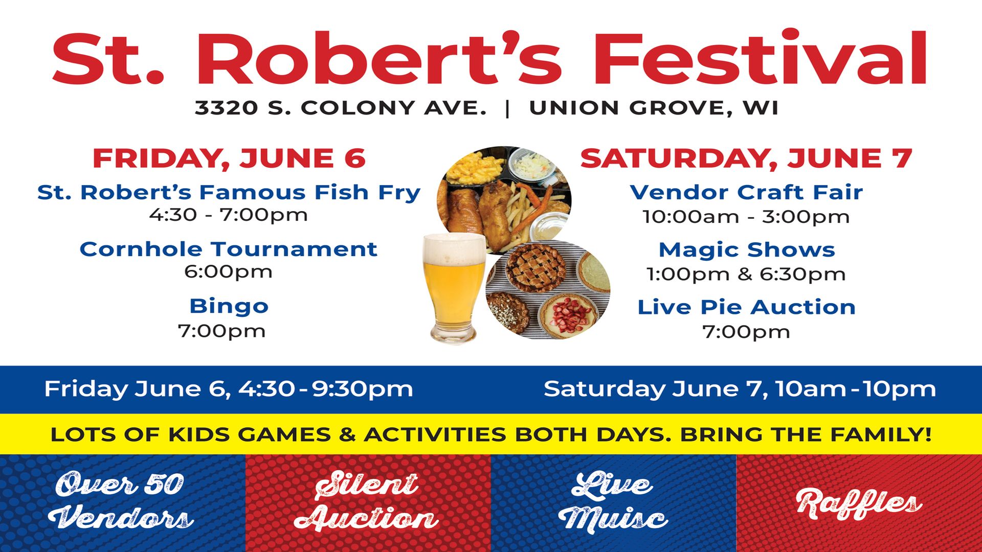 St. Robert's Festival, Union Grove, Wisconsin, United States