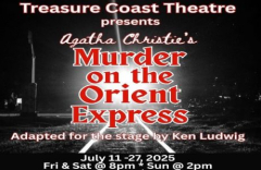 Treasure Coast Theatre presents the Agatha Christie classic mystery "Murder on the Orient Express"