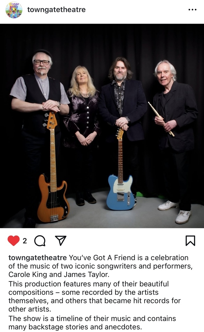 You’ve Got A Friend - A Celebration of the Music of Carole King and James Taylor., London, England, United Kingdom