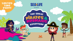 The Great Pirates and Mermaids Adventure at Michigan's Largest Aquarium - SEA LIFE in Metro Detroit