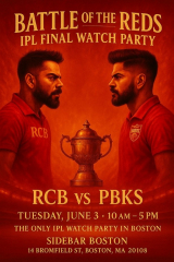 Ipl Finals Champtionship Watch Party Sidebar Downtown Boston
