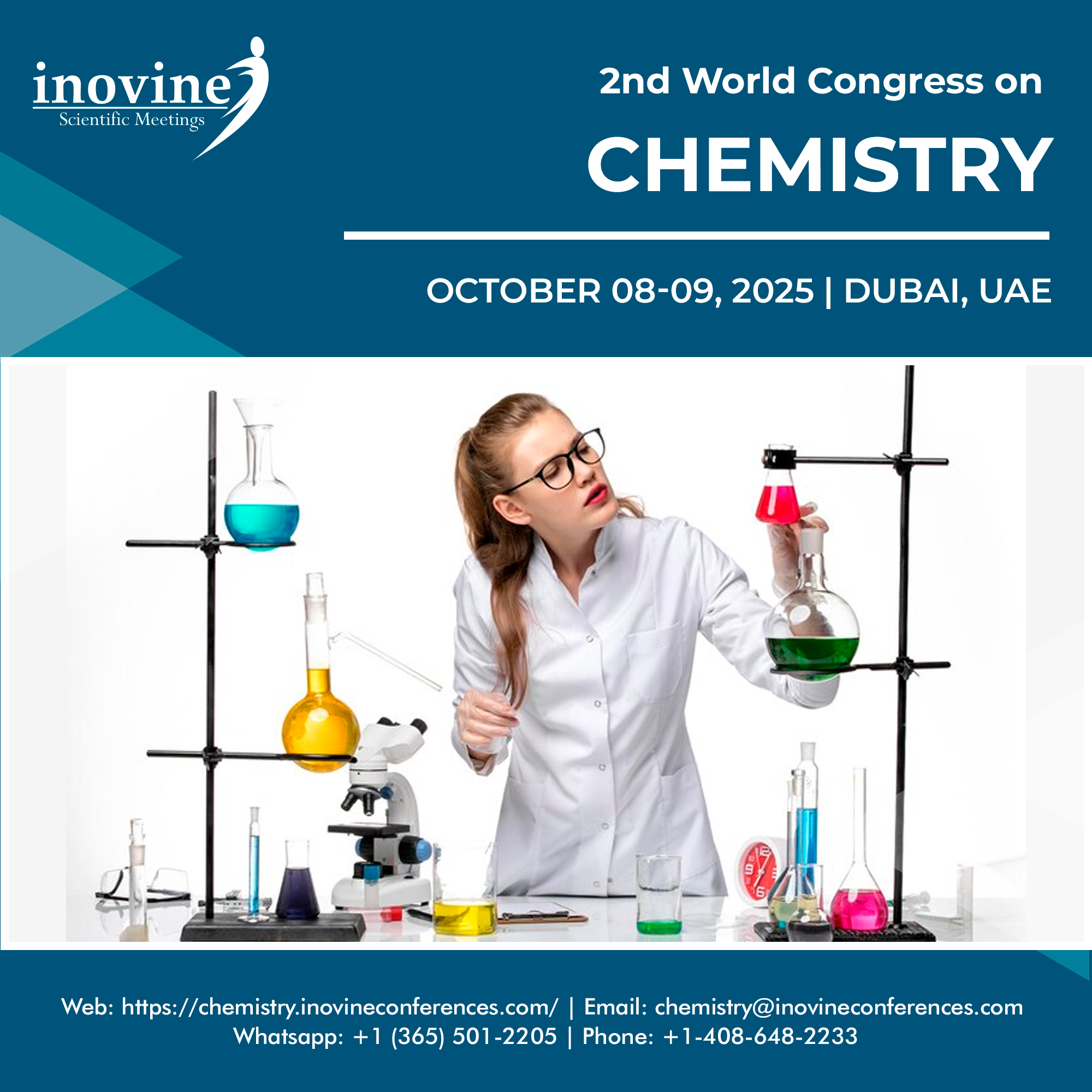 2nd World Congress on Chemistry 2025, COPTHORNE HOTEL DUBAI, Port Saeed, Deira, Dubai, U,Dubai,United Arab Emirates