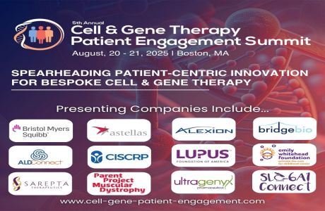 5th Cell and Gene Patient Engagement Therapy Summit, Boston, Massachusetts, United States
