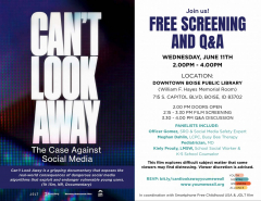 Can't Look Away - Film Screening and Expert Panel Discussion