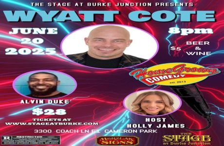Home Grown Comedy: Stand Up Comedy Show in Cameron Park, June 20th 8pm. The Stage at Burke Junction, Cameron Park, California, United States