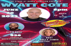 Home Grown Comedy: Stand Up Comedy Show in Cameron Park, June 20th 8pm. The Stage at Burke Junction