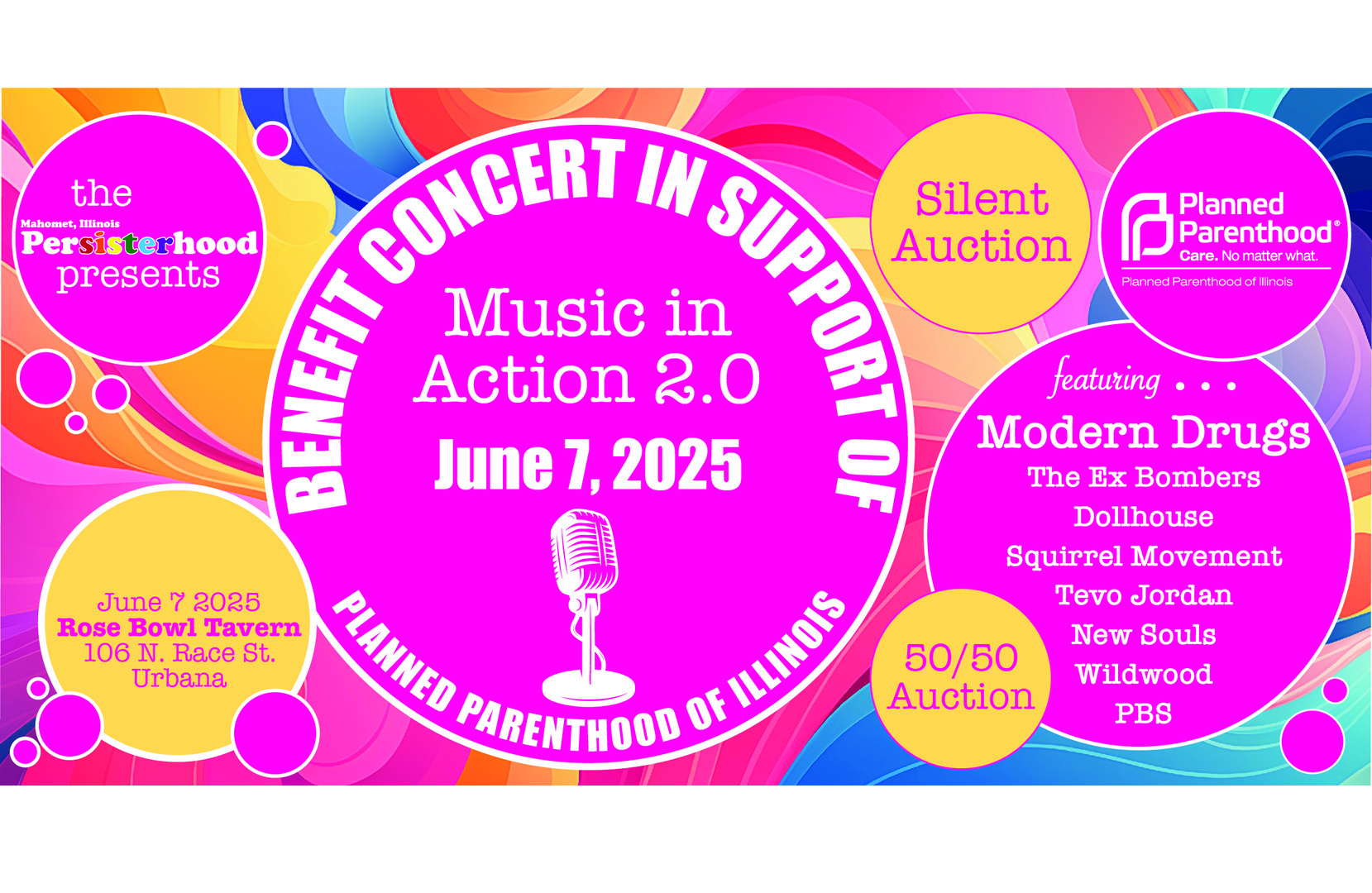 Music in Action 2.0-Benefit concert in support of Planned Parenthood of IL, Urbana, Illinois, United States