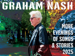 Graham Nash - More Evenings of Stories and Songs @ the Goodyear Theater on Aug. 5th @ 7:30