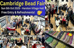 Cambridge Bead Fair - Free Entry and Refreshments!