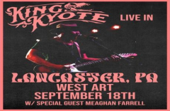Rising Folk/Rock Act - King Kyote LIVE in Lancaster on September 18