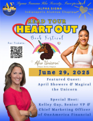Read Your Heart Out-Book Festival Featuring April Showers,Founder of Afro Unicorn