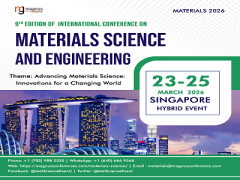 9th Edition of International Conference on Materials Science and Engineering