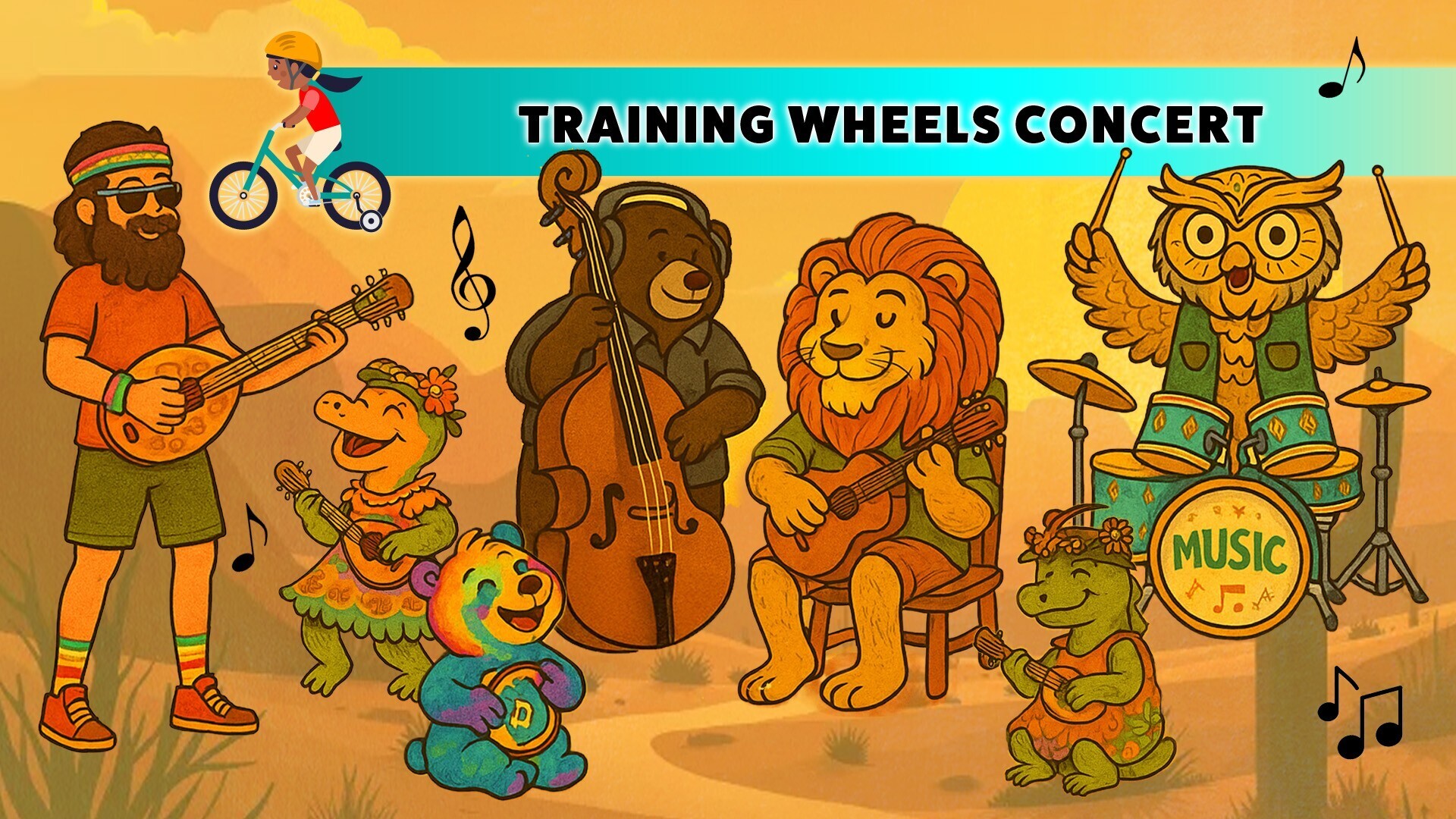 Training Wheels Concert: Mr. Nature's Music Garden Band, Tucson, Arizona, United States