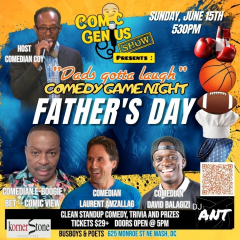 Comic Genius Show presents: Father’s Day Comedy Game Night!