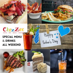 Father's Day Weekend at Chez Zee