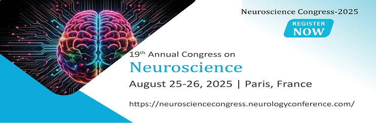 20th Annual Congress on  Neuroscience, Paris, France