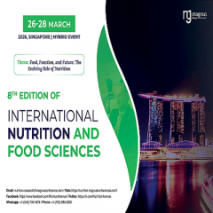 8th Edition of International Nutrition and Food Sciences