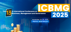 2025 The 13th International Conference on Business, Management and Governance (ICBMG 2025)