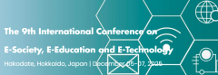 2025 The 9th International Conference on E-Society, E-Education and E-Technology (ESET 2025)