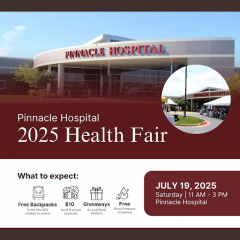 Pinnacle Hospital 2025 Health Fair