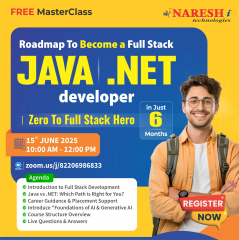 Roadmap to Become a Full Stack JAVA | .NET Developer