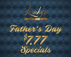 Father's Day specials at The Brook - Sunday, June 15th
