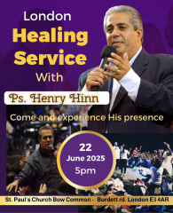 Healing service with Ps. Henry Hinn