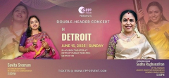 Sudha Raghunathan Double header with Savita Sreeram