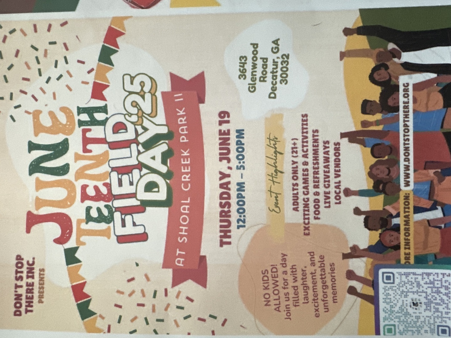 Juneteenth Adult Field Day, Decatur, Georgia, United States
