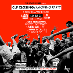 CLF Closing//Moving Party with Sedge Live + More over 2 floors (Free Entry)