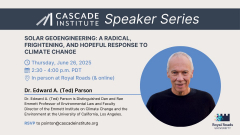 Solar geoengineering: A radical, frightening, and hopeful response to climate change