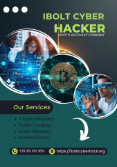 CRYPTO RECOVERY COMPANY: CONTACT iBOLT CYBER HACKER RECOVERY COMPANY