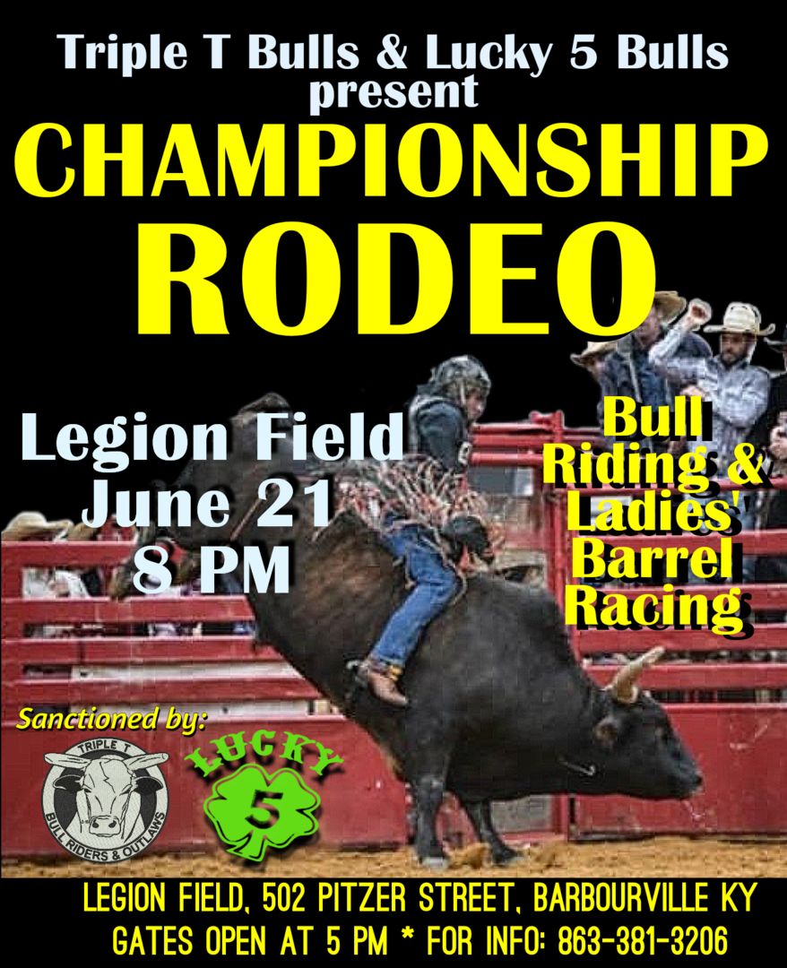 CHAMPIONSHIP RODEO!!, Barbourville, Kentucky, United States