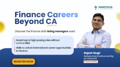 Finance Careers beyond CA