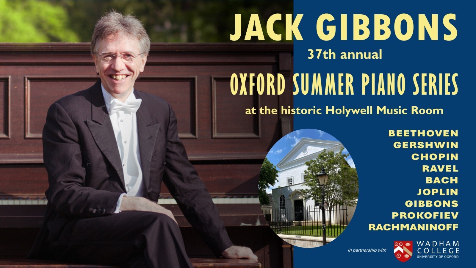 JACK GIBBONS PLAYS BEETHOVEN, Oxford, England, United Kingdom