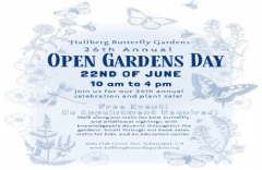 Hallberg Butterfly Gardens Open Gardens Day
