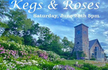 Kegs And Roses: Beckett Castle Oceanside Garden Benefit Concert for Hogfish, Cape Elizabeth, Maine, United States
