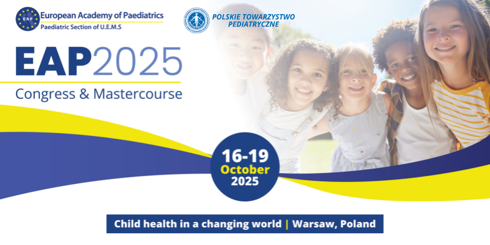 9th European Academy of Paediatrics Congress and Mastercourse, Warsaw, Poland