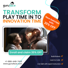 Robotics and Coding Live Classes for Kids - Enroll with 20% Discount