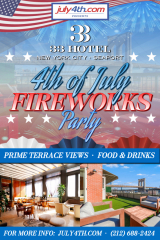 Stars, Stripes & Skyline: The 33 Hotel 4th of July Terrace Party