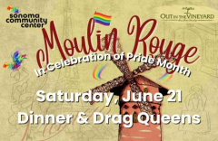 ALMOST SOLD OUT! Moulin Rouge- Dinner and Drag Queens- in Celebration of Pride Month