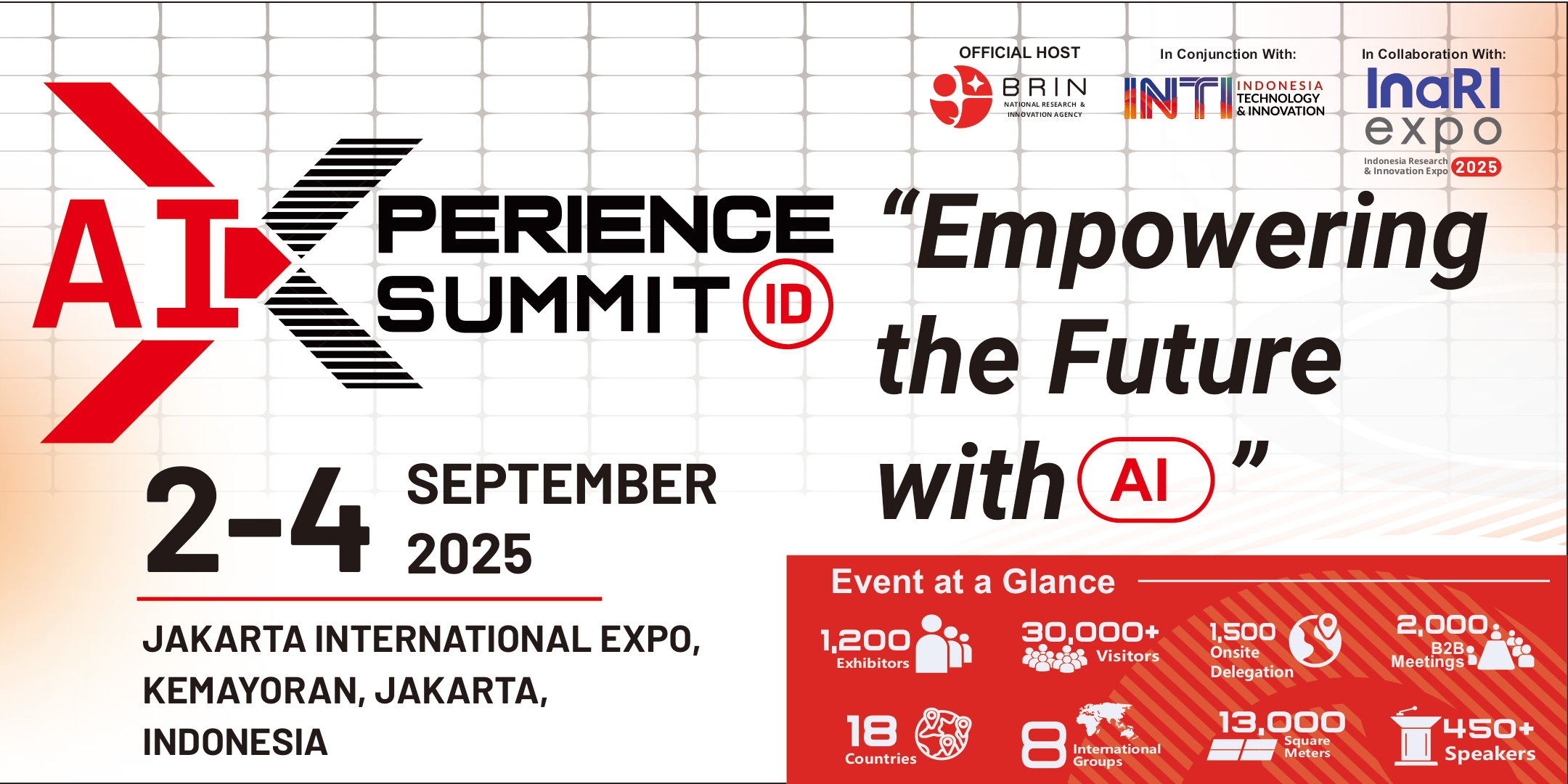 AI Xperience Summit, Central Jakarta, Jakarta, Indonesia