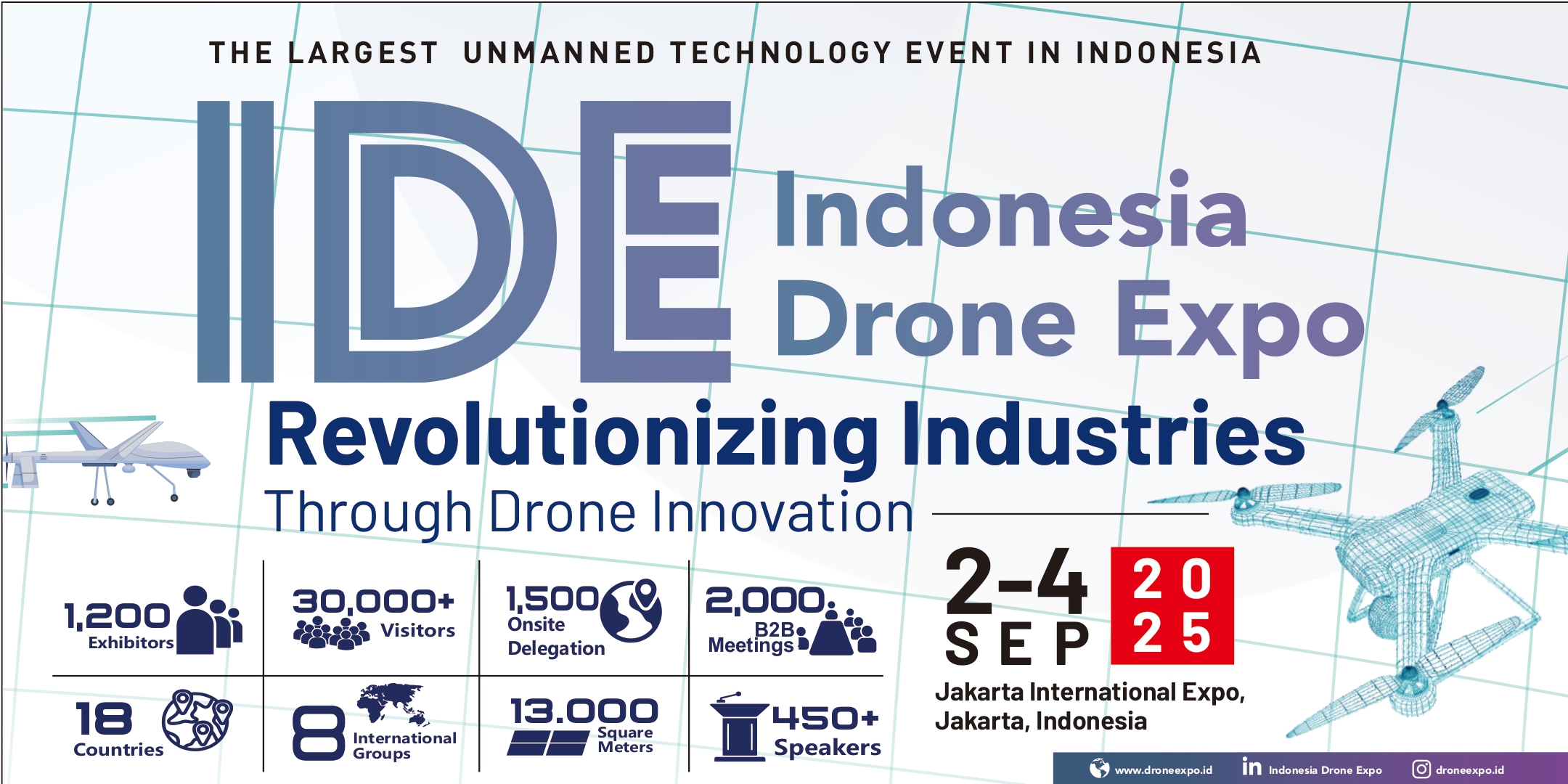 Indonesia Drone Expo, Central Jakarta, Jakarta, Indonesia